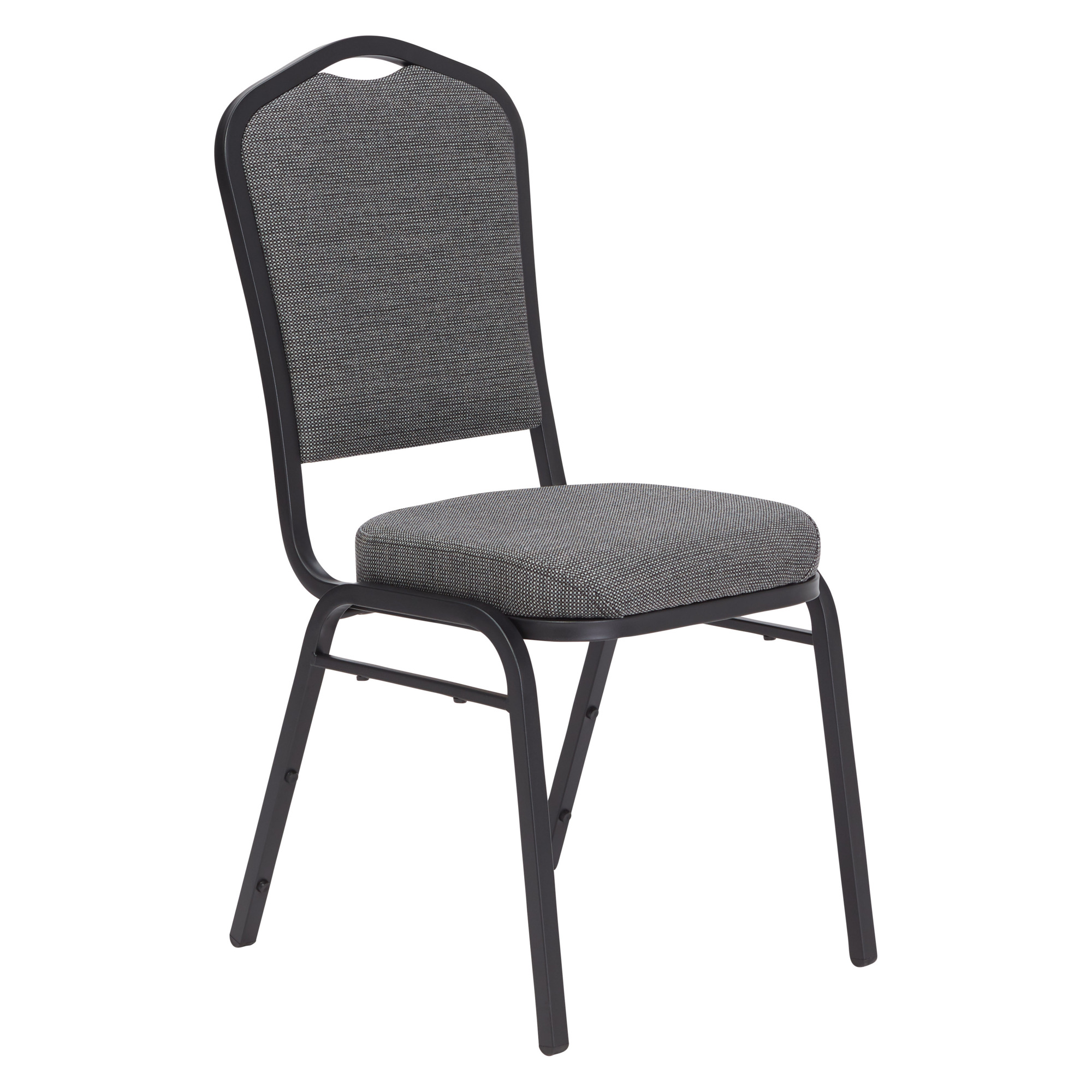 National Public Seating, 9300 Series Fabric Stack Chair, Primary Color Gray, Included (qty.) 1, Seating Type Dining Chair, Model# 9362-BT